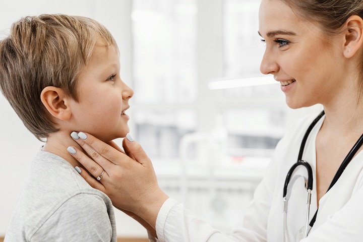 sore throat for children
