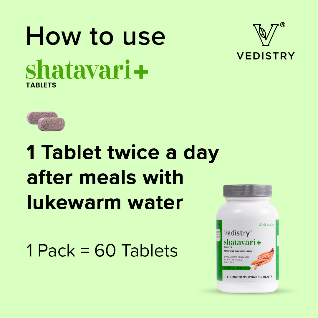how to use shatavari+ after meal